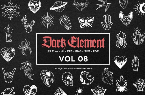 99 Dark Element Mystical Magic Esoteric