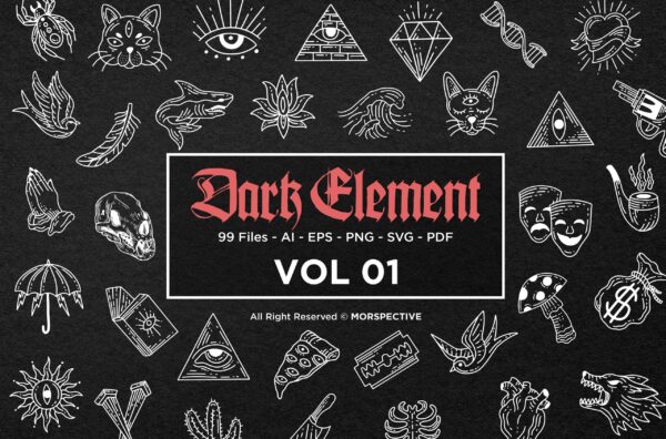 99 Dark Element Mystical Celestial