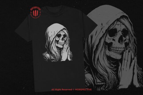 10 Bundle Dark Art Skull Girl Pray - Image 2