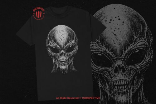 10 Bundle Dark Art Alien Head Ufo Monster - Image 2