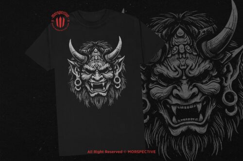 10 Bundle Dark Art Tengu Mask Hannya - Image 2