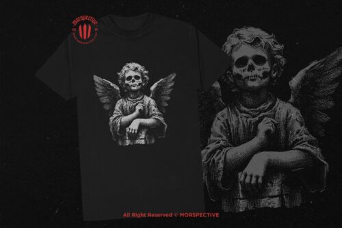 10 Bundle Dark Art Skull Kids Angel - Image 2