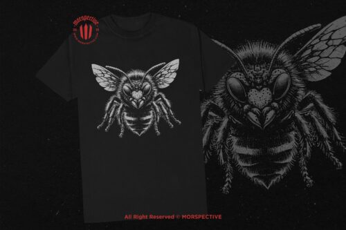 10 Bundle Dark Art Bumble Bee Insect - Image 2