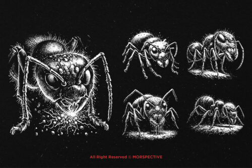 10 Bundle Dark Art Ant Insect - Image 5