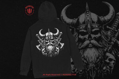 10 Bundle Dark Art Viking Skull Head - Image 4