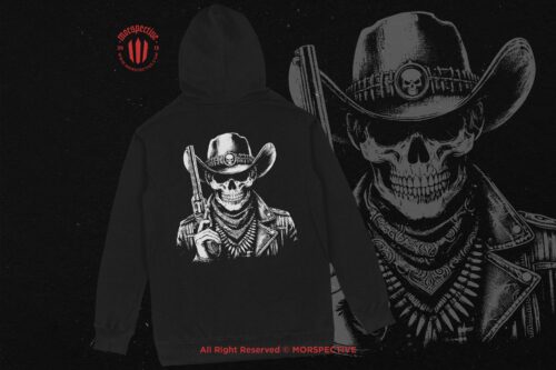 10 Bundle Dark Art Skull Cowboy Head - Image 4