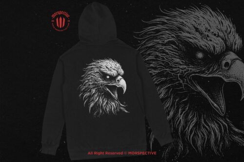 10 Bundle Dark Art Eagle Bird Head - Image 4