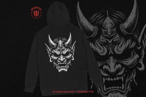 10 Bundle Dark Art Tengu Mask Hannya - Image 4