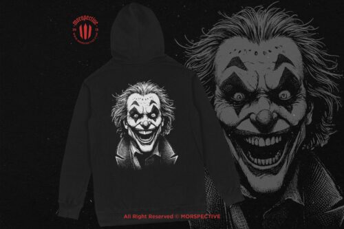 10 Bundle Dark Art Clown Scary Face - Image 4