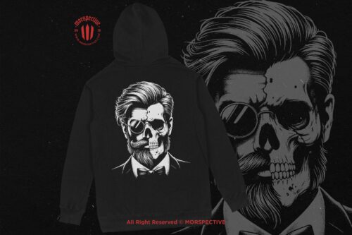 10 Bundle Dark Art Gentleman Skull - Image 4