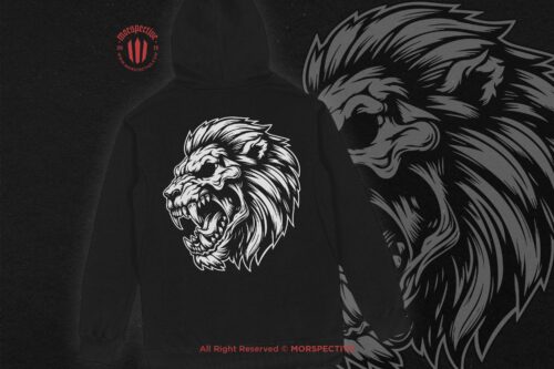 10 Bundle Dark Art Angry Lion Skull - Image 4