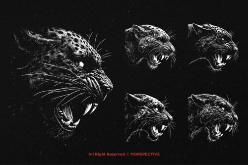 10 Bundle Dark Art Panther Beast - Image 3