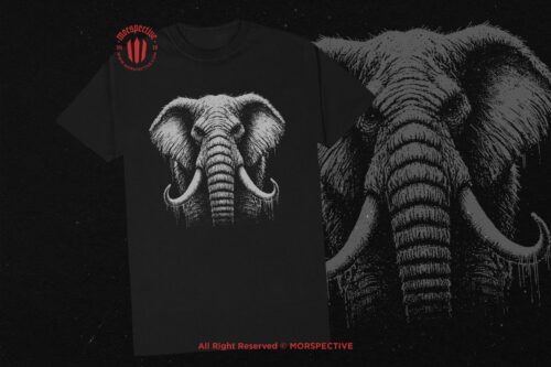 10 Bundle Dark Art Elephant Head - Image 2