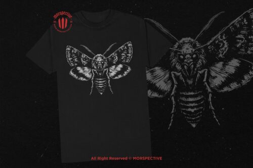 10 Bundle Dark Art Moth Skull - Image 2