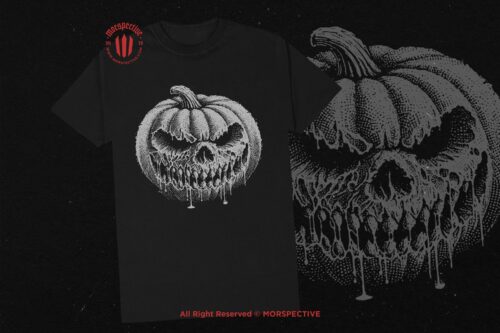 10 Bundle Dark Art Pumpkin Halloween - Image 2