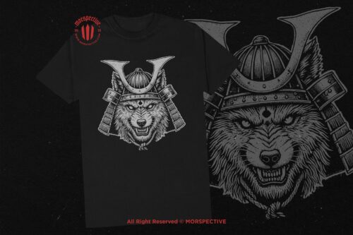 10 Bundle Dark Art Samurai Wolf Warriror - Image 2