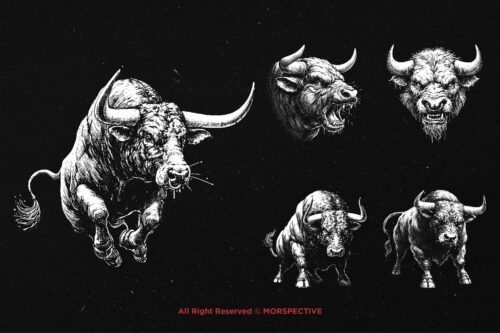 10 Bundle Dark Art Bulls Beast - Image 5