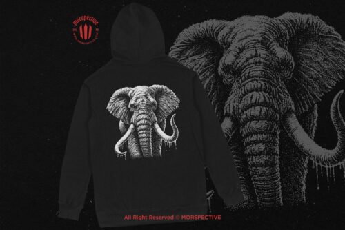 10 Bundle Dark Art Elephant Head - Image 4