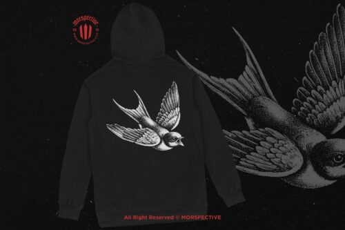 10 Bundle Dark Art Swallow Bird - Image 4