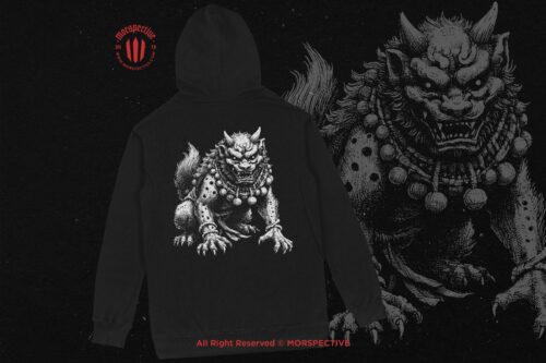 10 Bundle Dark Art Komainu Japanese Lion - Image 4