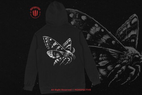 10 Bundle Dark Art Moth Skull - Image 4