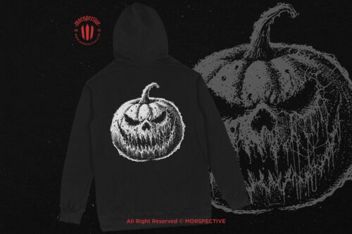 10 Bundle Dark Art Pumpkin Halloween - Image 4