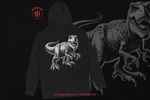 10 Bundle Dark Art T-Rex Dinosaur Jurassic - Image 4