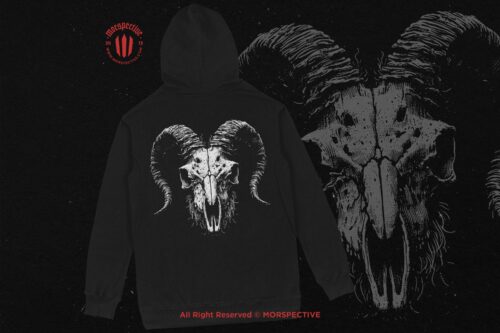 10 Bundle Dark Art Goat Skull - Image 4