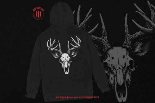 10 Bundle Dark Art Skull Deer - Image 4