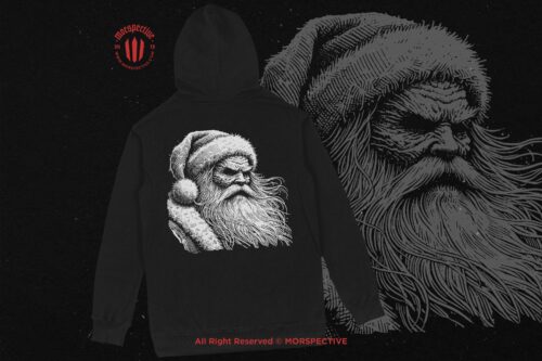 10 Bundle Dark Art Santa Claus - Image 4