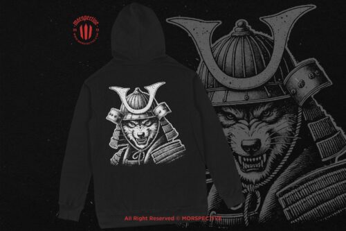 10 Bundle Dark Art Samurai Wolf Warriror - Image 4