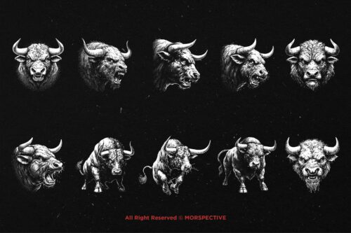 10 Bundle Dark Art Bulls Beast - Image 6