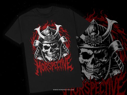 Japan Samurai Skull - Image 3