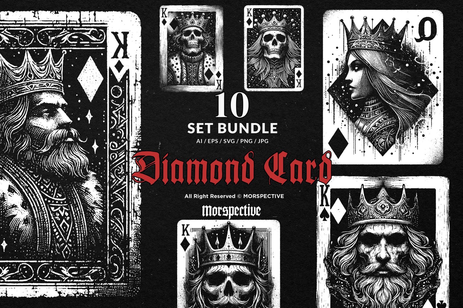10 Bundle Dark Art Diamond Card 1 10 Bundle Dark Art Diamond Card