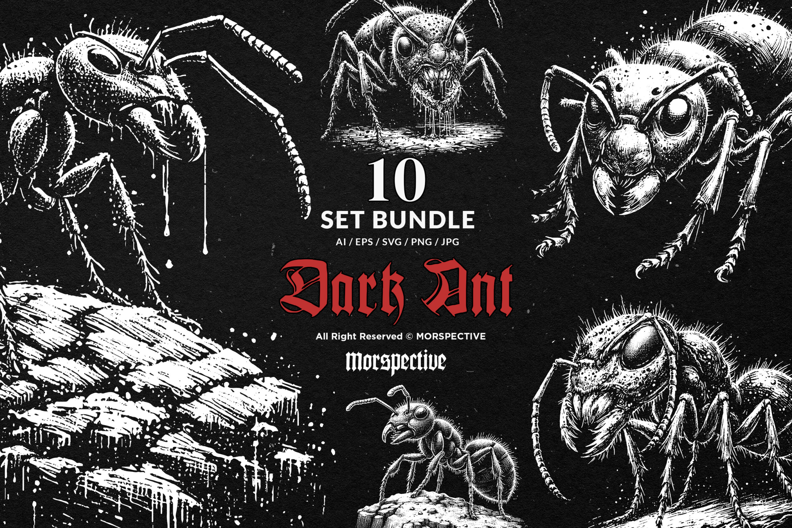 10 Bundle Dark Art Ant 1 10 Bundle Dark Art Ant