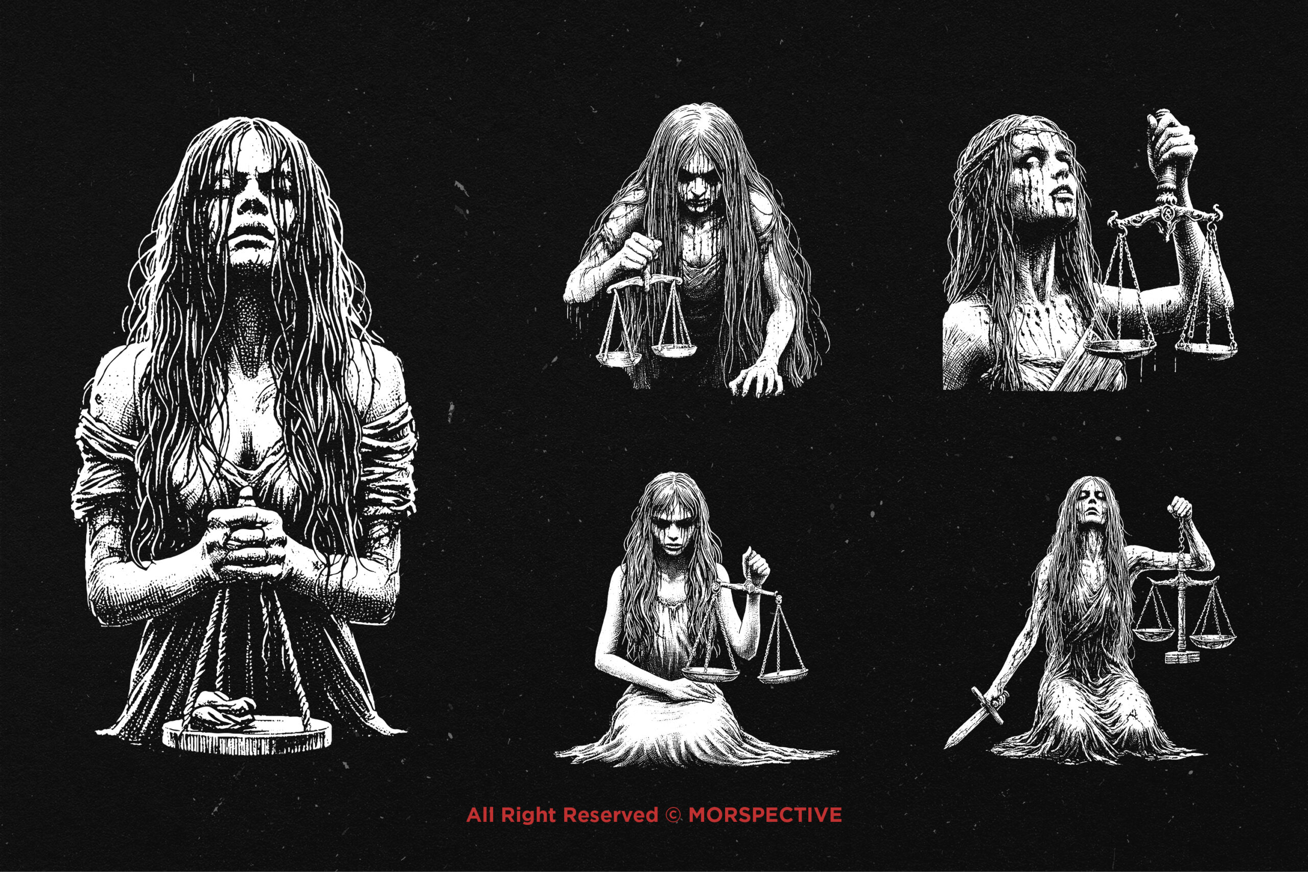 10 Bundle Dark Art Libra Women - Image 3