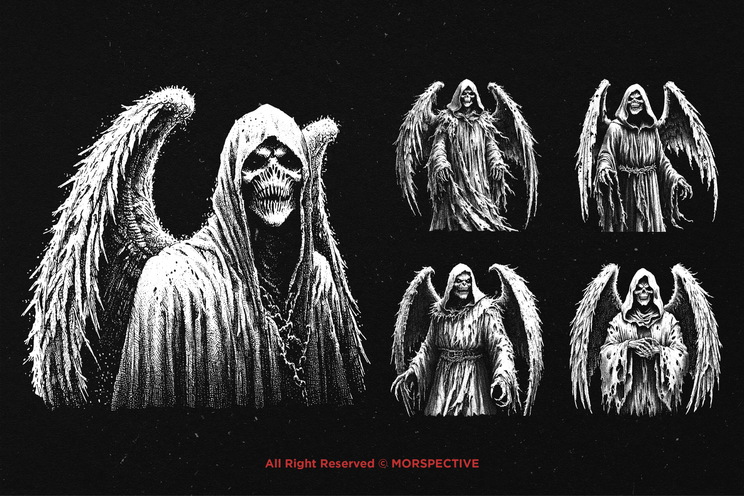 10 Bundle Dark Art Nazgul Angel - Image 3