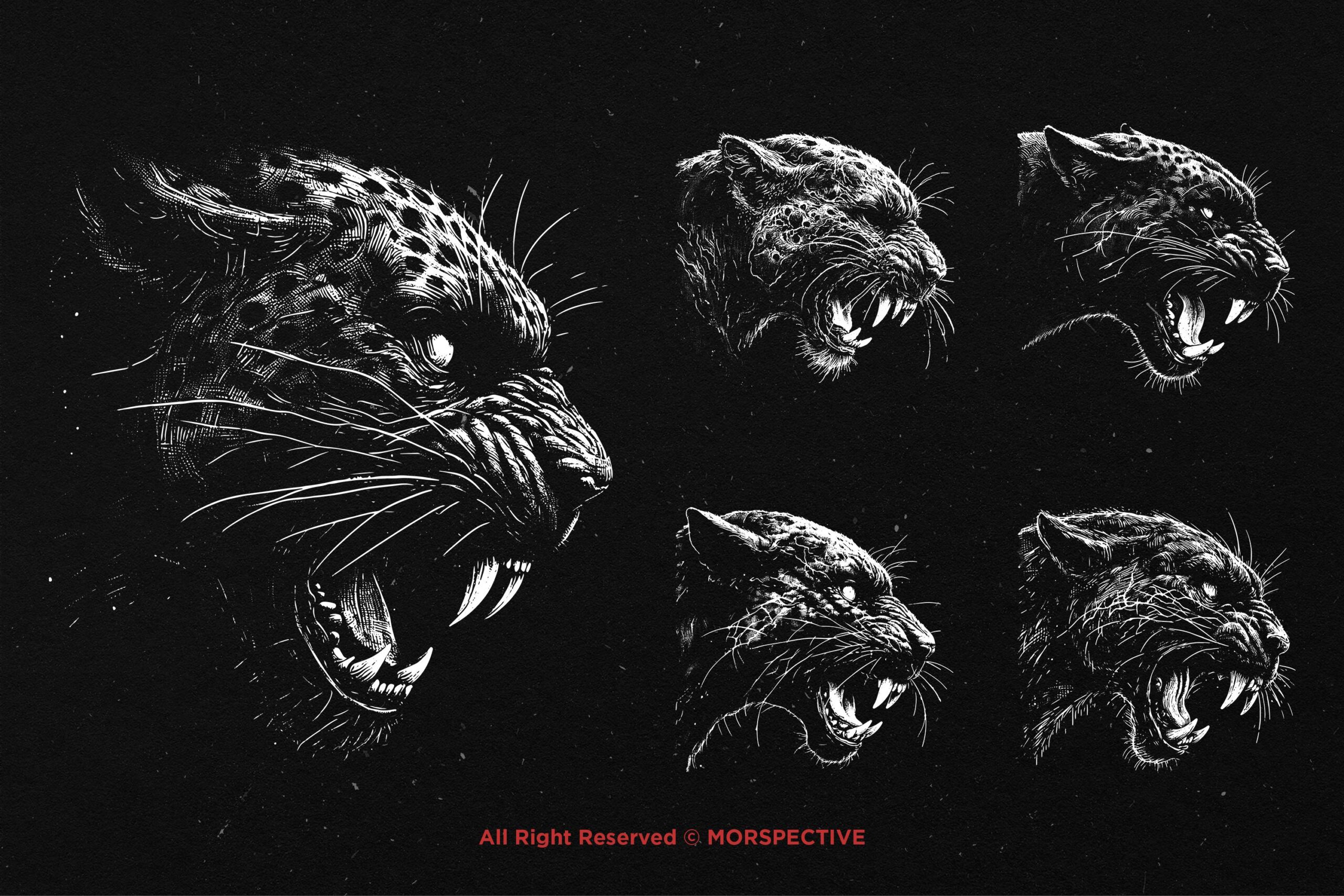 10 Bundle Dark Art Panther Beast - Image 3