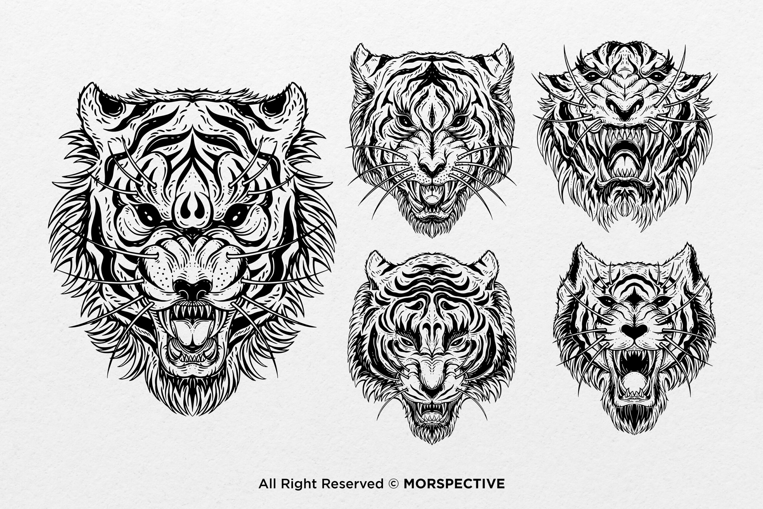 15 Bundle Dark Tiger Animal Beast - Image 2