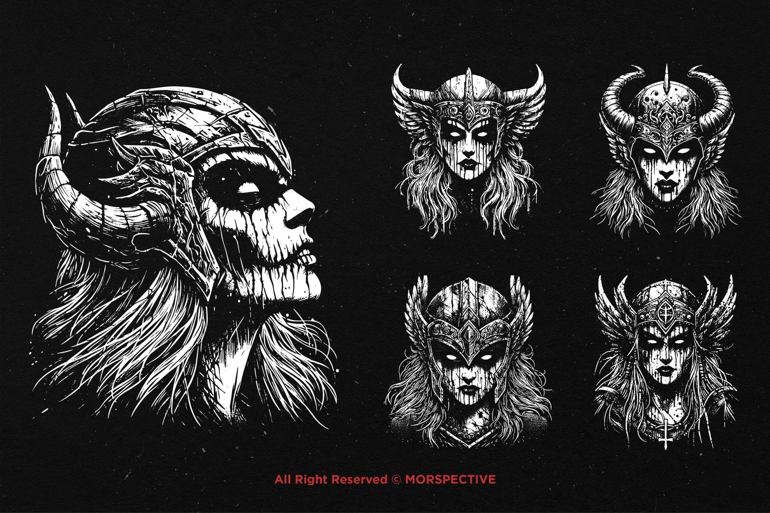 10 Bundle Dark Art Valkyrei - Image 3