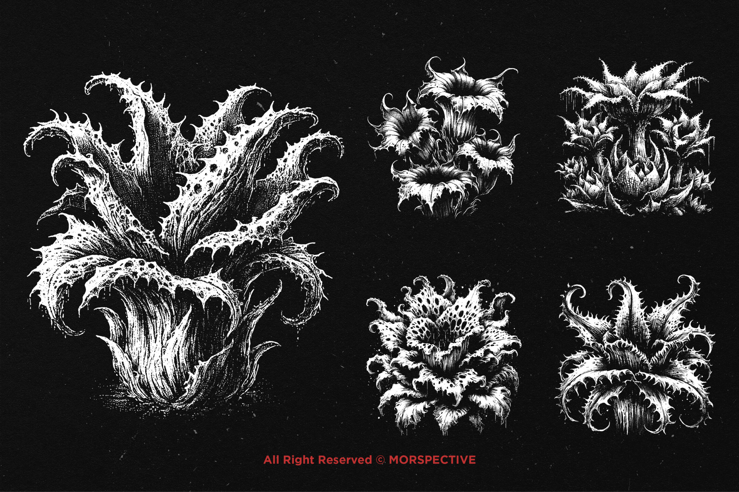 10 Bundle Dark Art Plant - Image 3