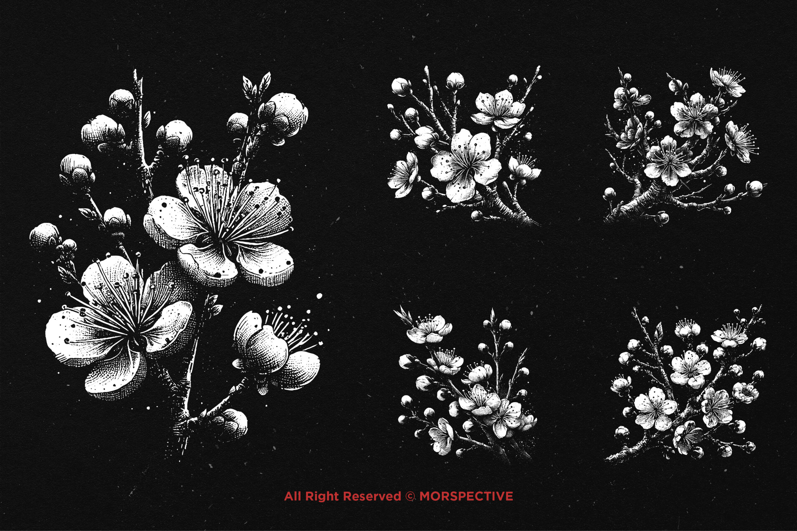 10 Bundle Dark Art Sakura 3 10 Bundle Dark Art Sakura - Image 3