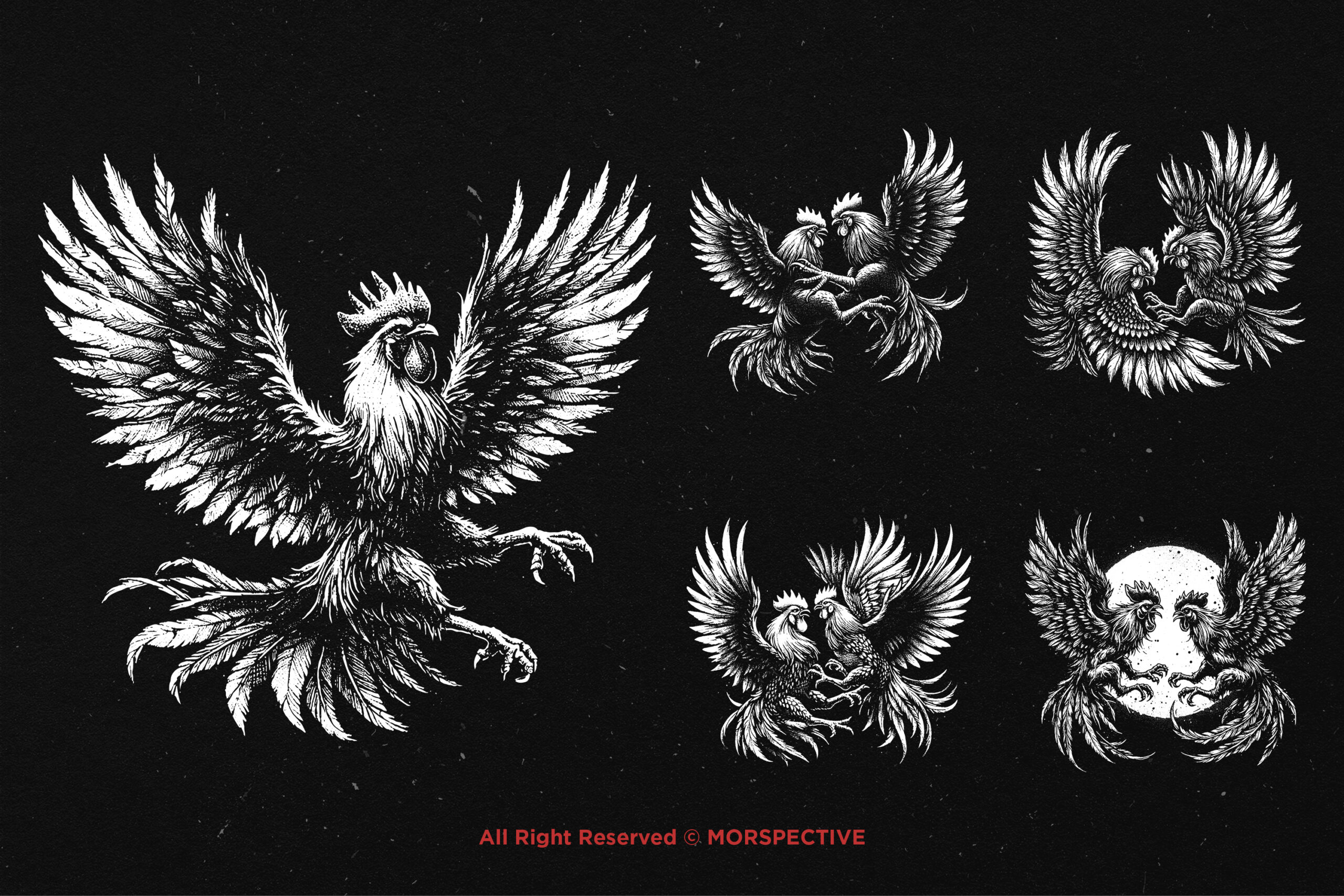 10 Bundle Dark Art Cockfighting 3 10 Bundle Dark Art Cockfighting - Image 3