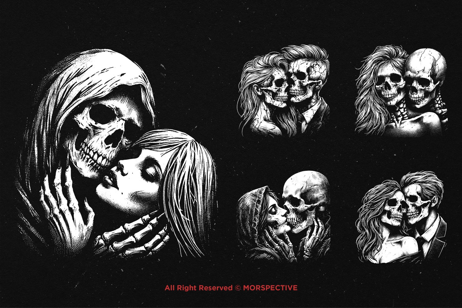 10 Bundle Dark Art Skull Romance 3 10 Bundle Dark Art Skull Romance - Image 3