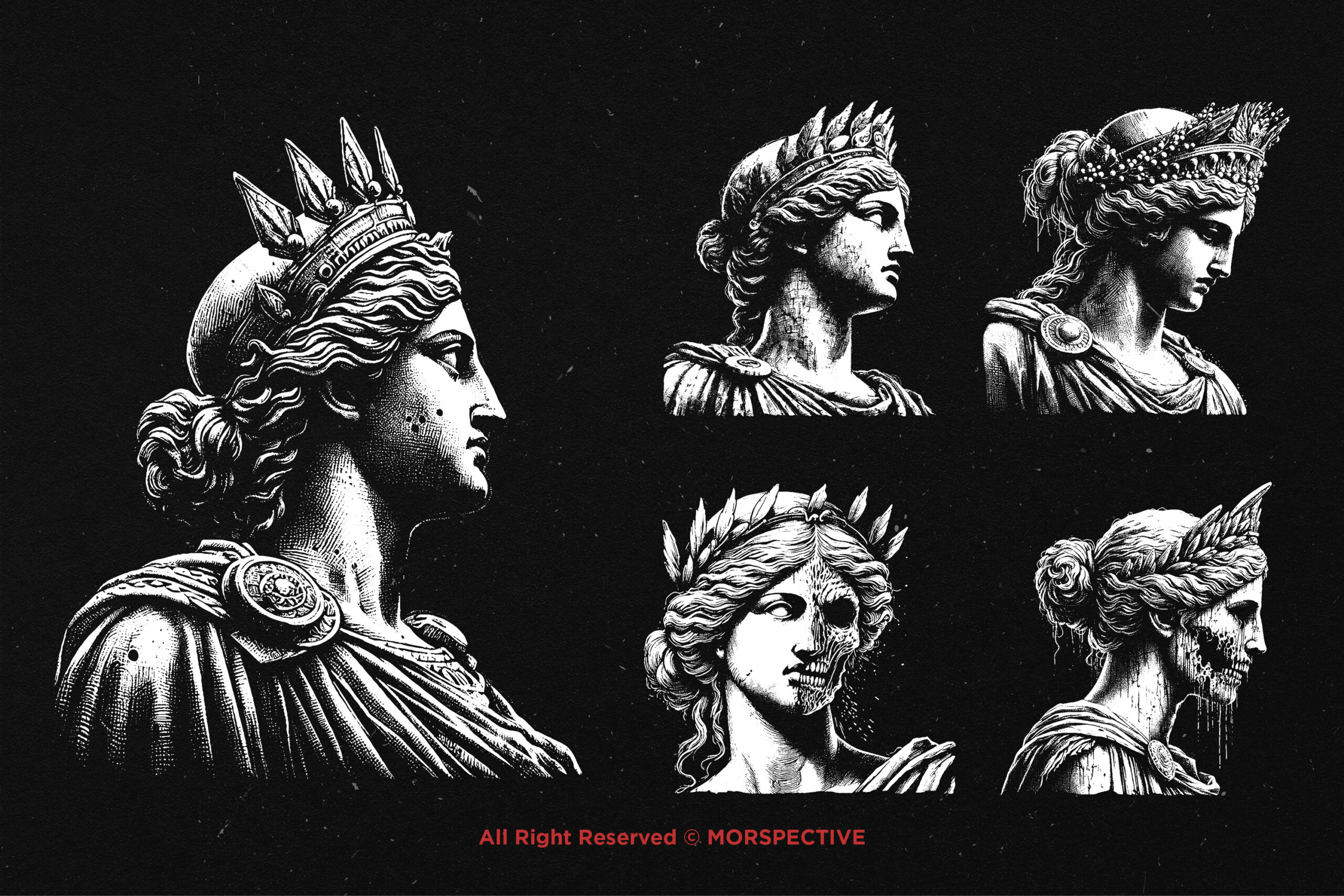 10 Bundle Dark Art Lady Athena 3 10 Bundle Dark Art Lady Athena - Image 3