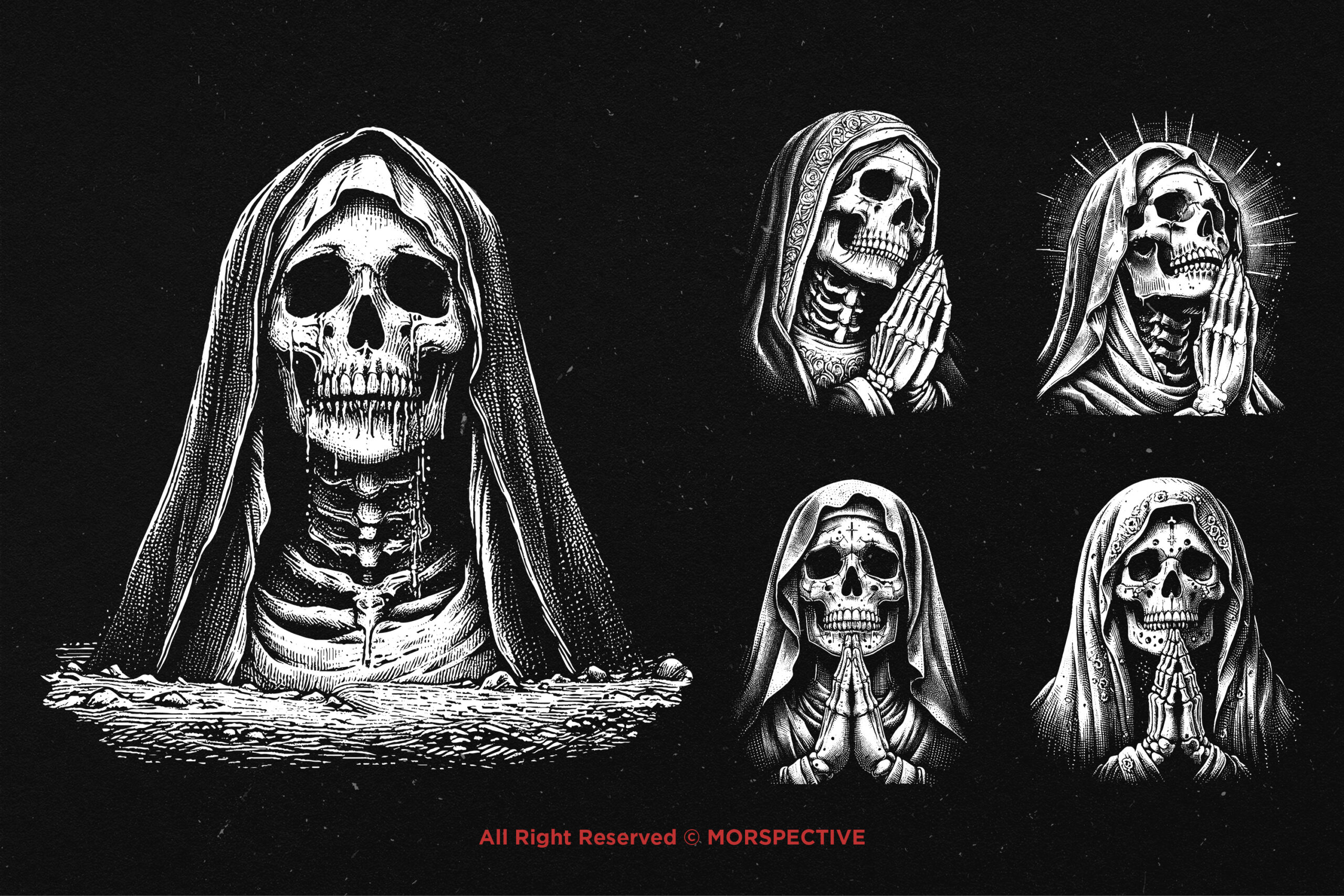 10 Bundle Dark Art Mother Skull 3 10 Bundle Dark Art Mother Skull - Image 3