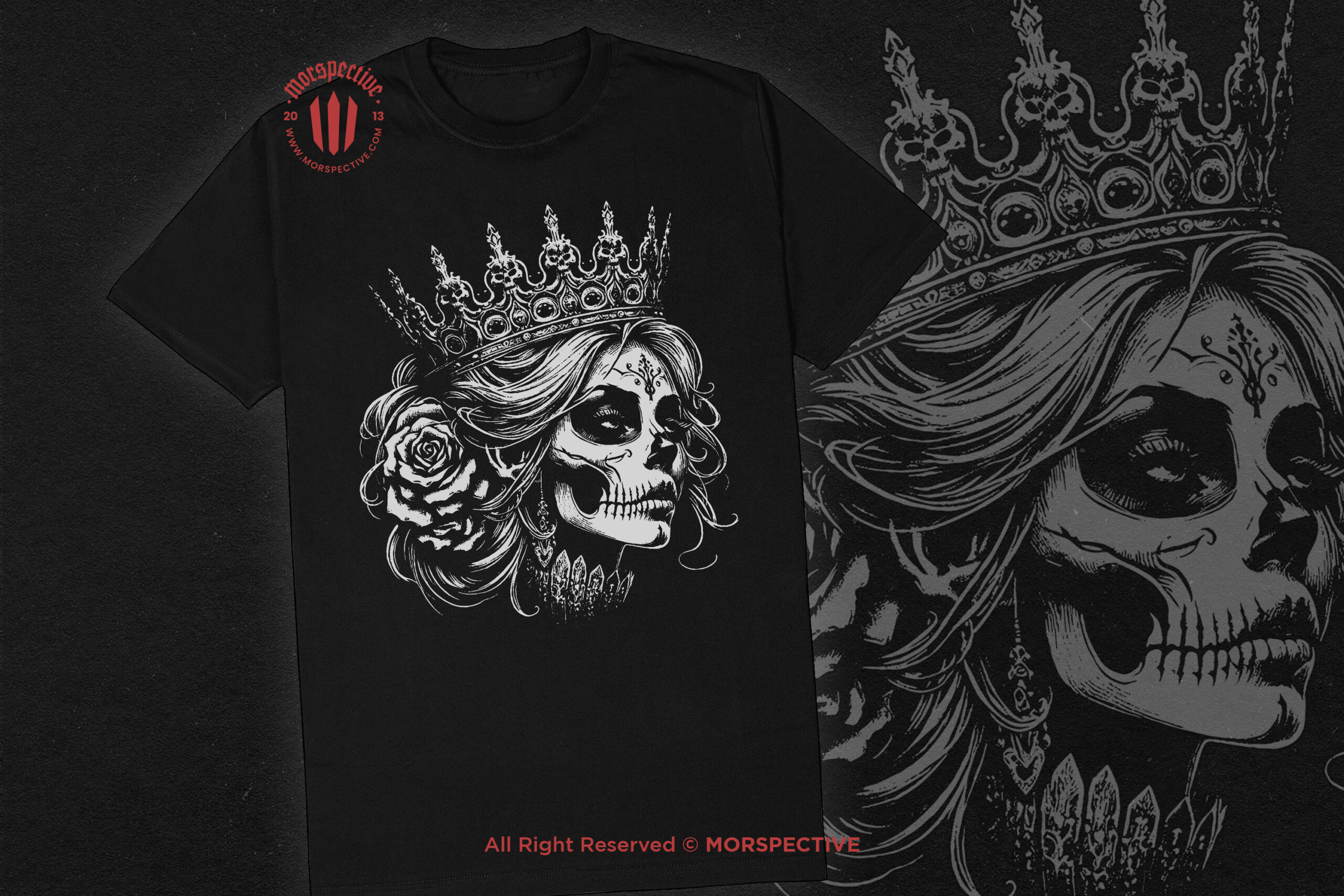 10 Bundle Dark Art Skull Queens - Image 2