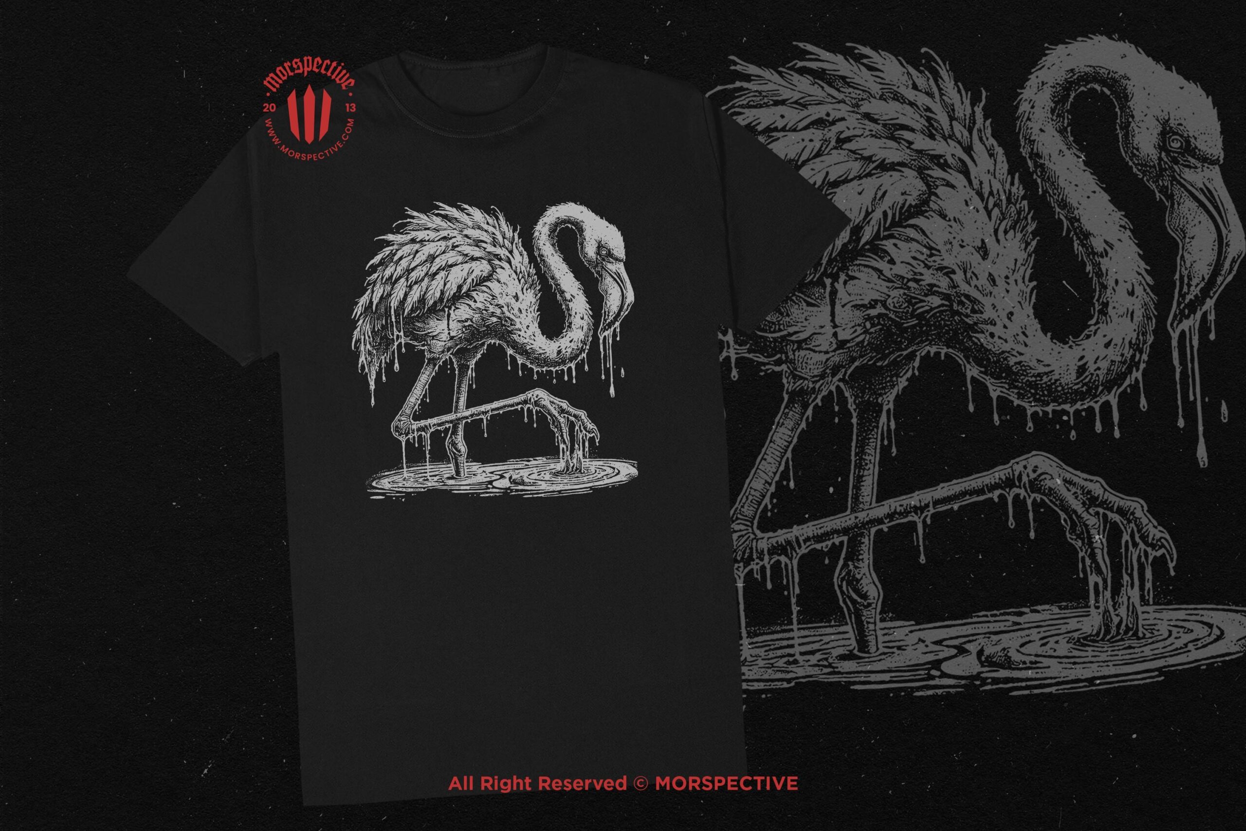 10 Bundle Dark Art Flamingo - Image 2