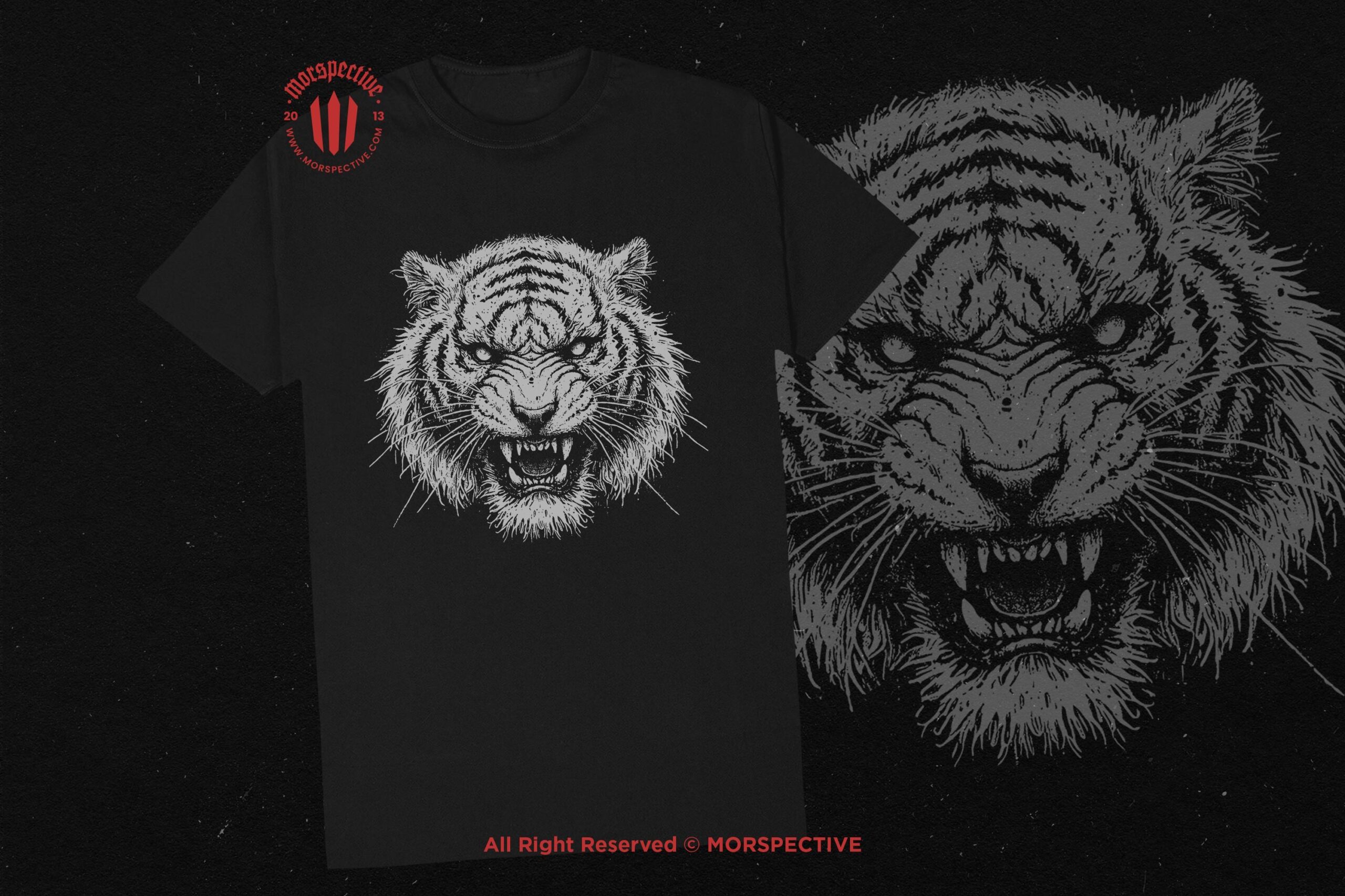 10 Bundle Dark Art White Tiger - Image 2