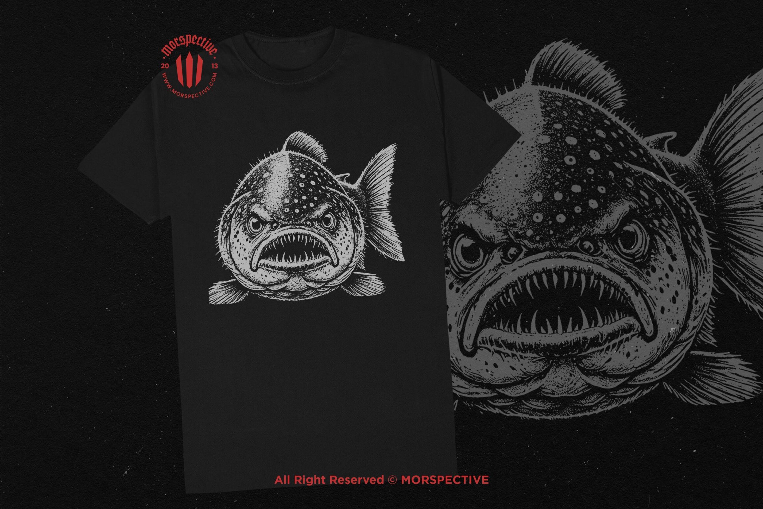 10 Bundle Dark Art Piranha - Image 2